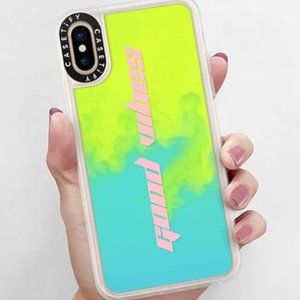 Casetify Neon Sand Liquid Phone Case for iPhone XS
